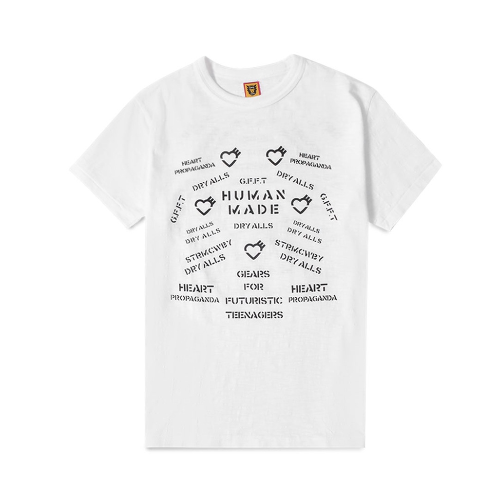 Human Made Heart Propaganda T-Shirt White