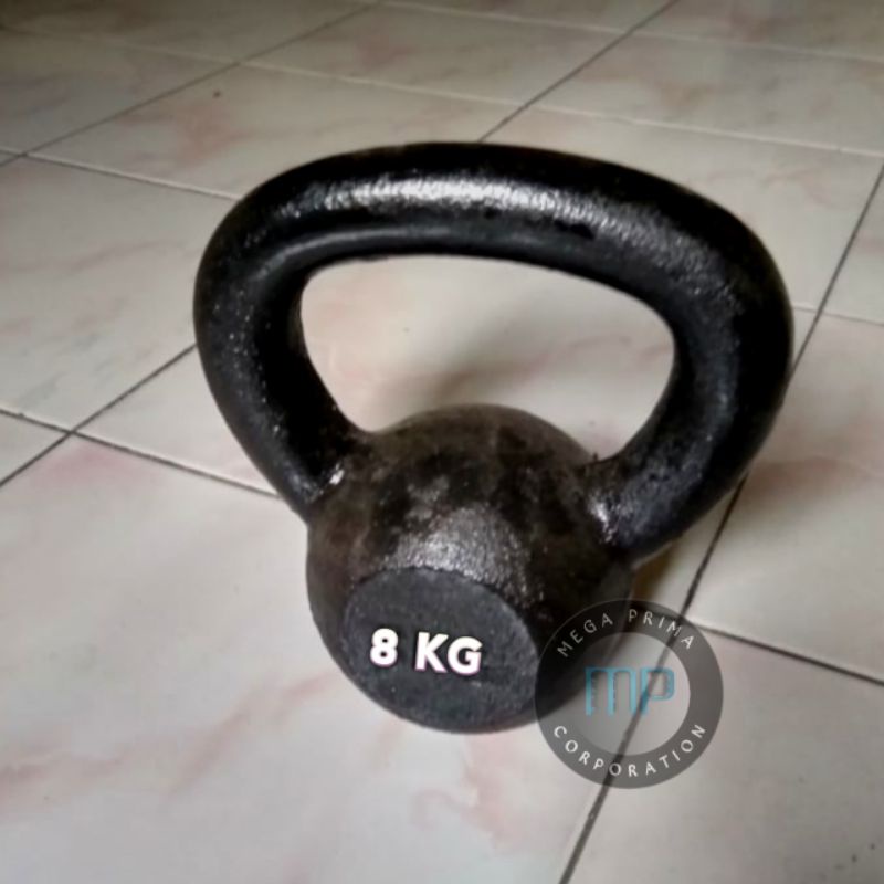 kettlebell/kettlebell 8kg/kettlebell besi cor