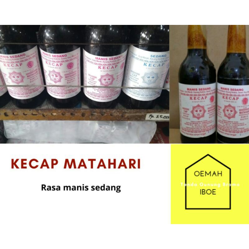 

Kecap matahari oleh oleh khas cirebon