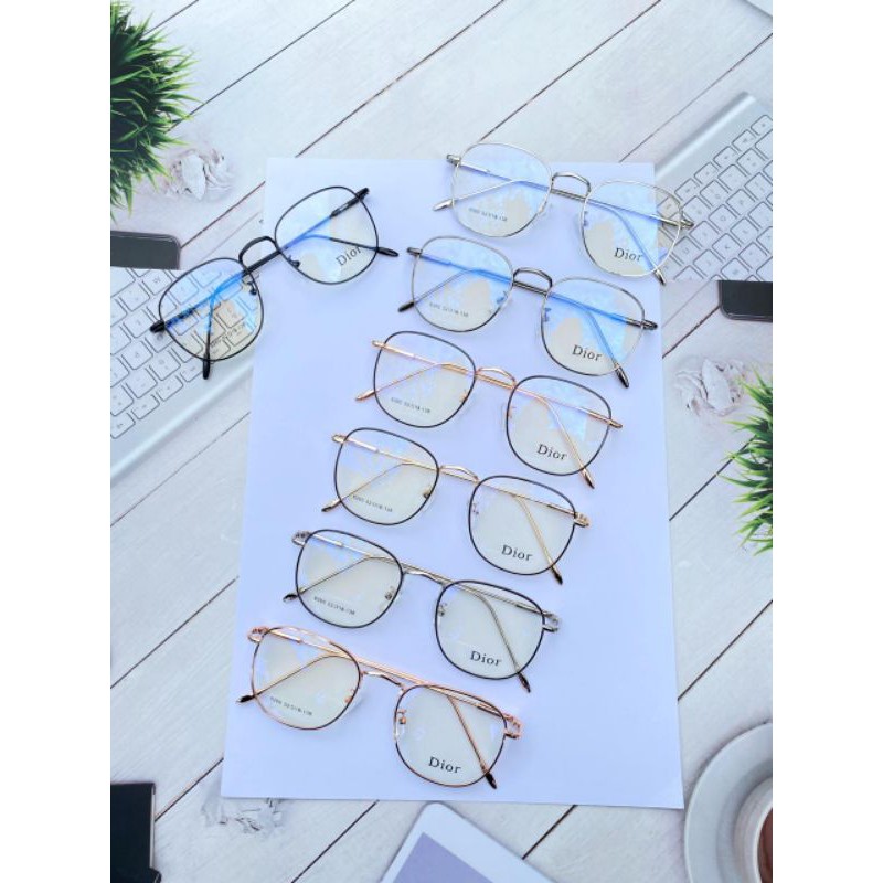 Kacamata Kekinian Wanita 8260 | Kacamata Minus & Antiradiasi | Lensa Photocromic