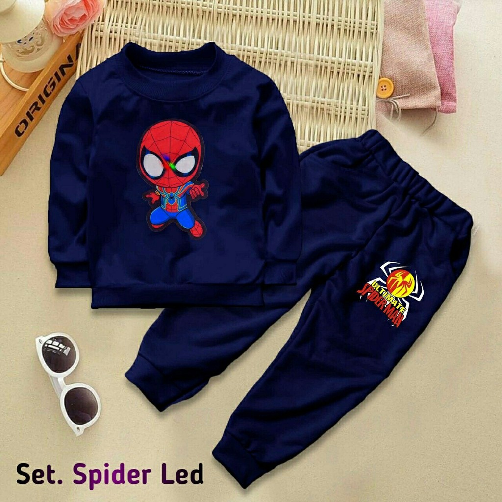 KID SPIDERLED 6Warna