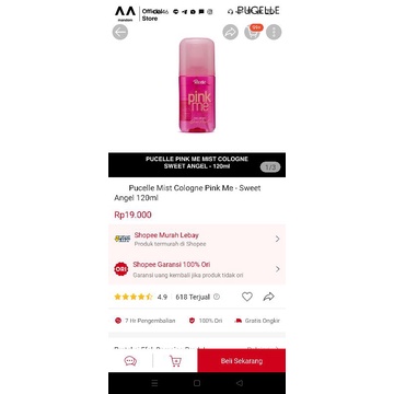 PARFUM PUCELLE PINK ME