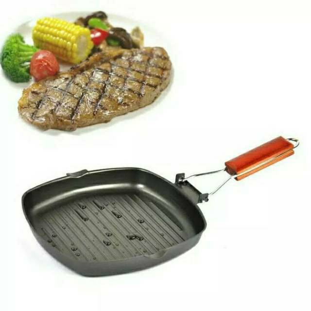 SQUARE GRILL PAN UKURAN 20cM