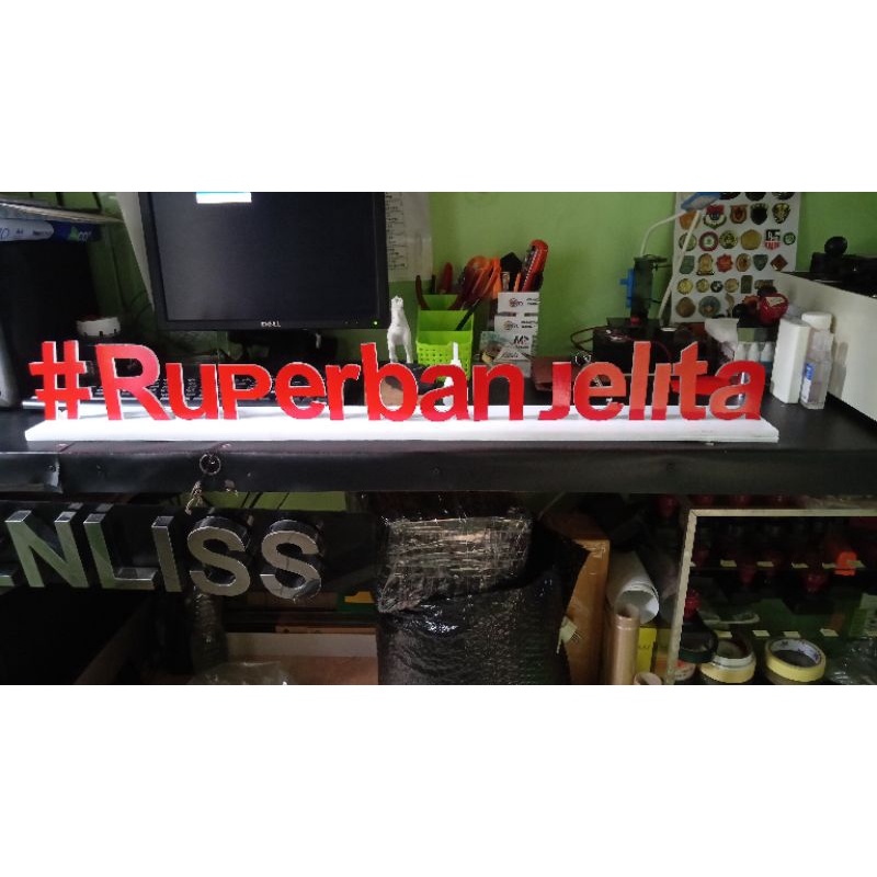 

huruftimbulacrylicspon