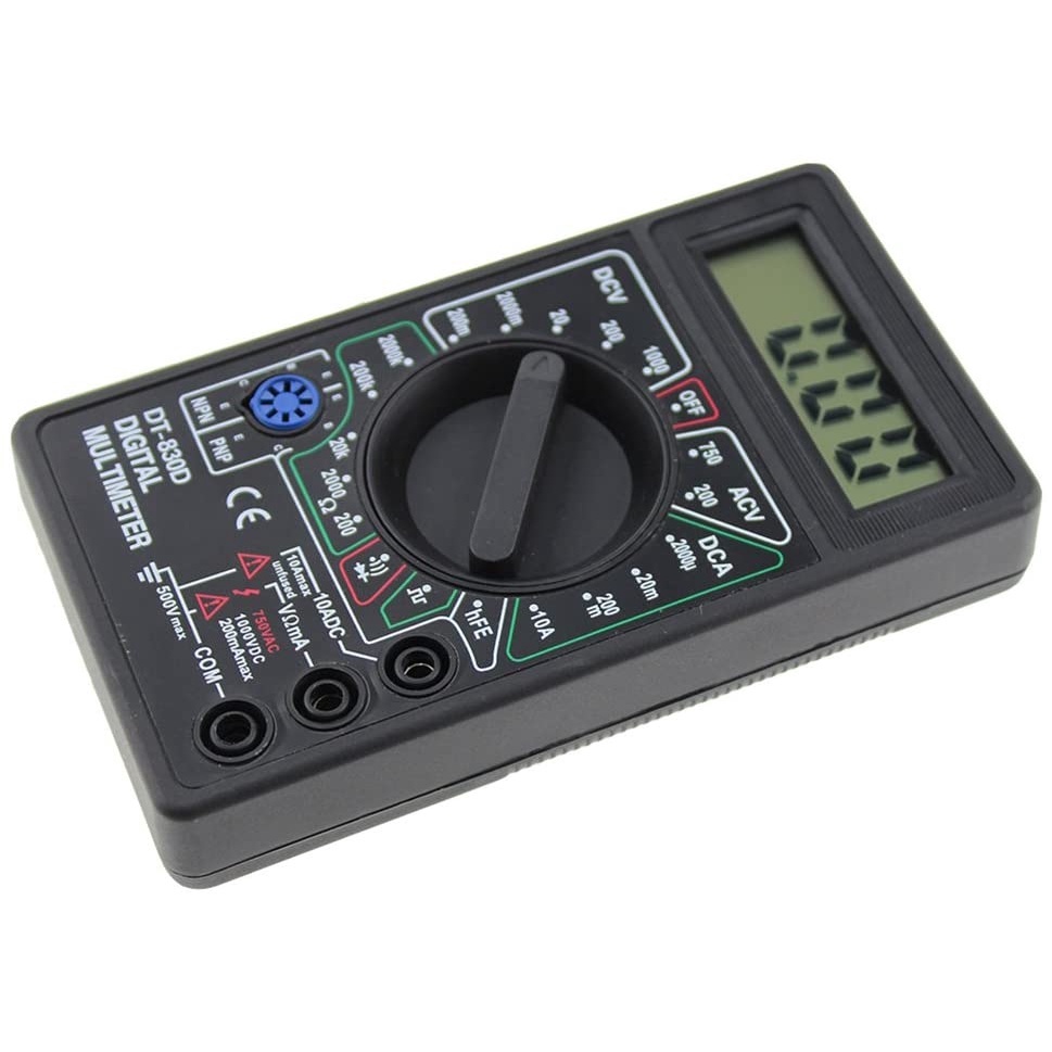 Digital Multimeter DT830D Alat Tester Tegangan Arus Listrik