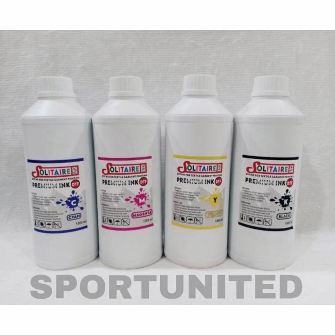 

---Terbartu--- Tinta Ink Warna CMYK Untuk Mesin DTF 1L