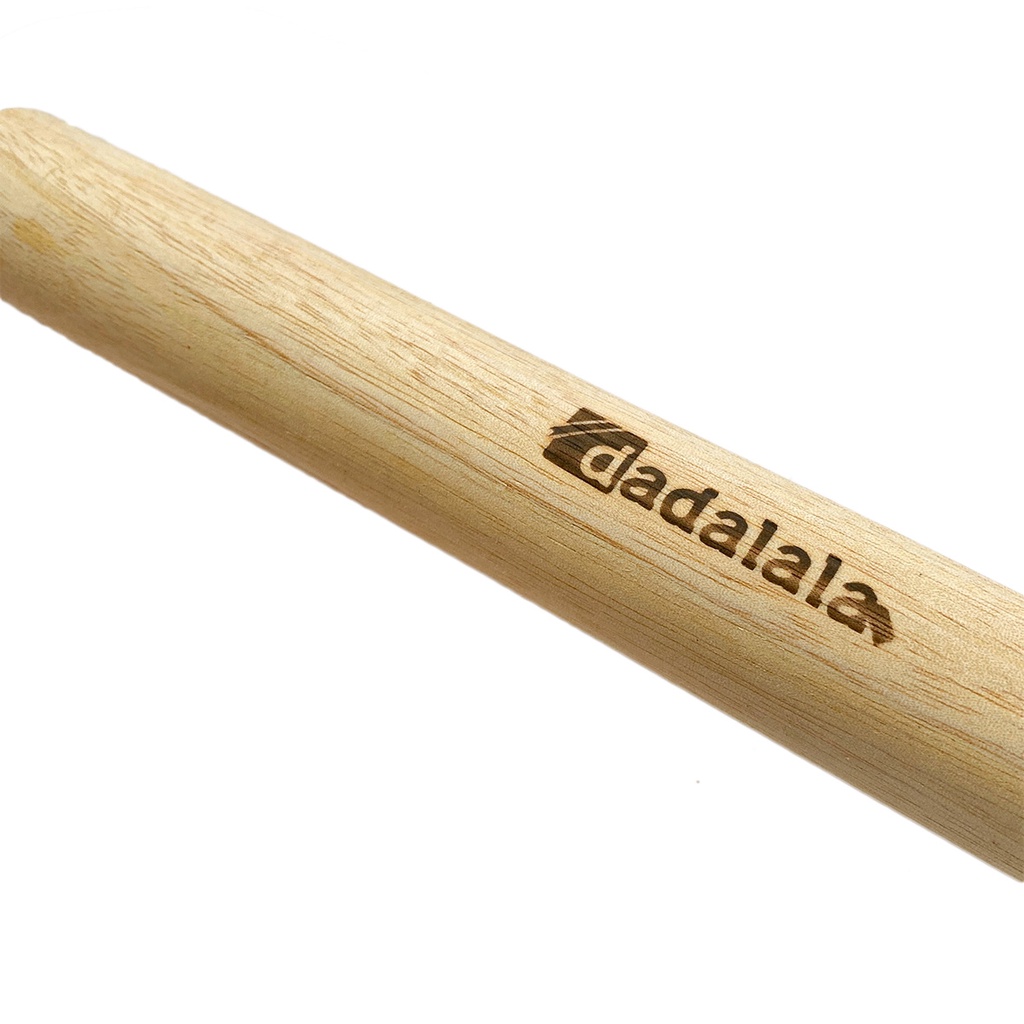 DADALALA Rolling Pin Adonan Kue Model Stick Ukuran Kecil 20 Cm Bahan Kayu Mahoni