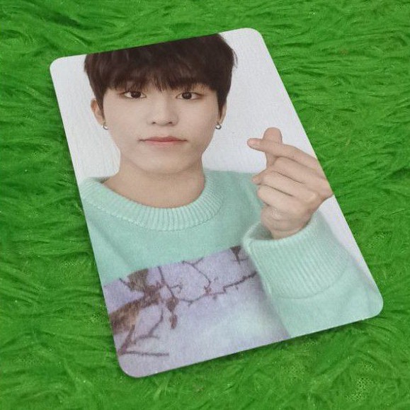 TREASURE Jeongwoo PC Full Album dan Postcard Jeongwoo FA & CH.3