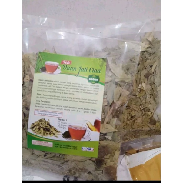 

teh daun jati cina