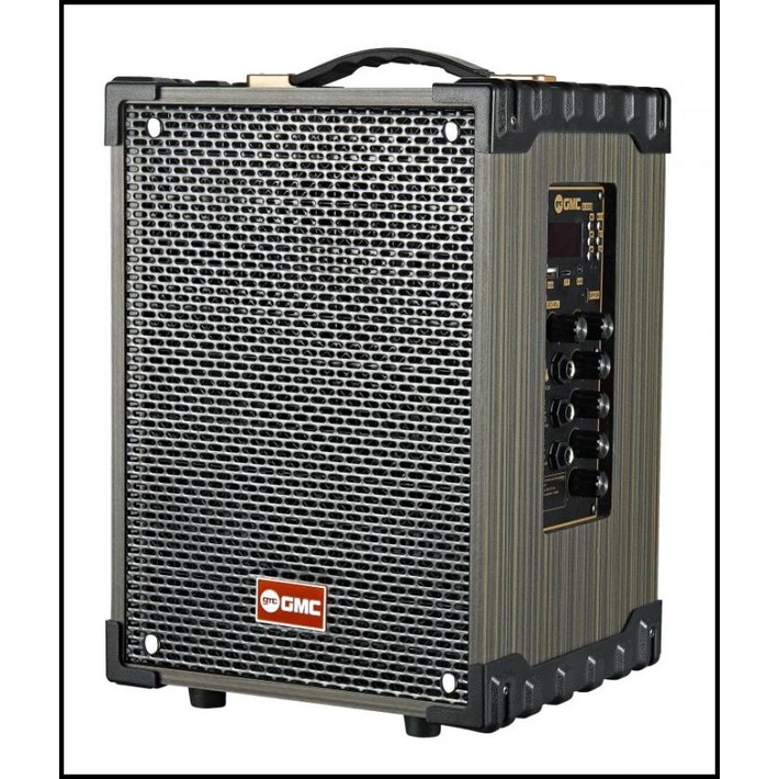 Speaker Portable Gmc 899P Bluetooth Karaoke 2 Mic Wireless High Power