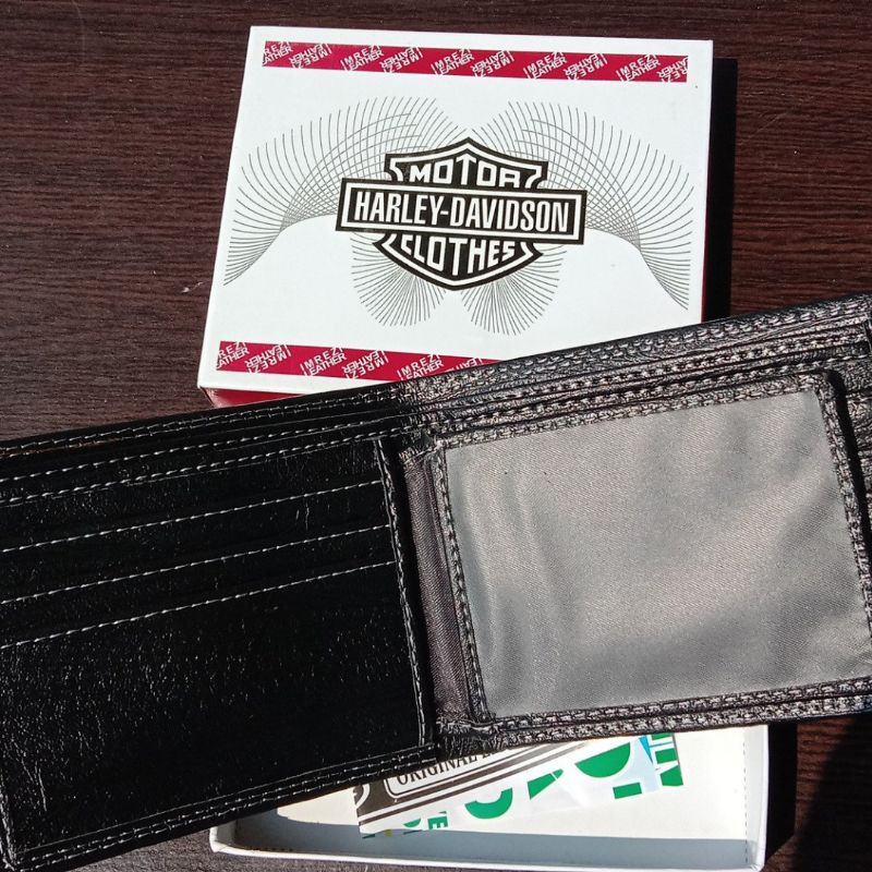 Serba 10.000 - Dompet Pria Retro 88C12 + BOX Dompet Kulit Sintetis Lipat Dua Multicard Stylish-4