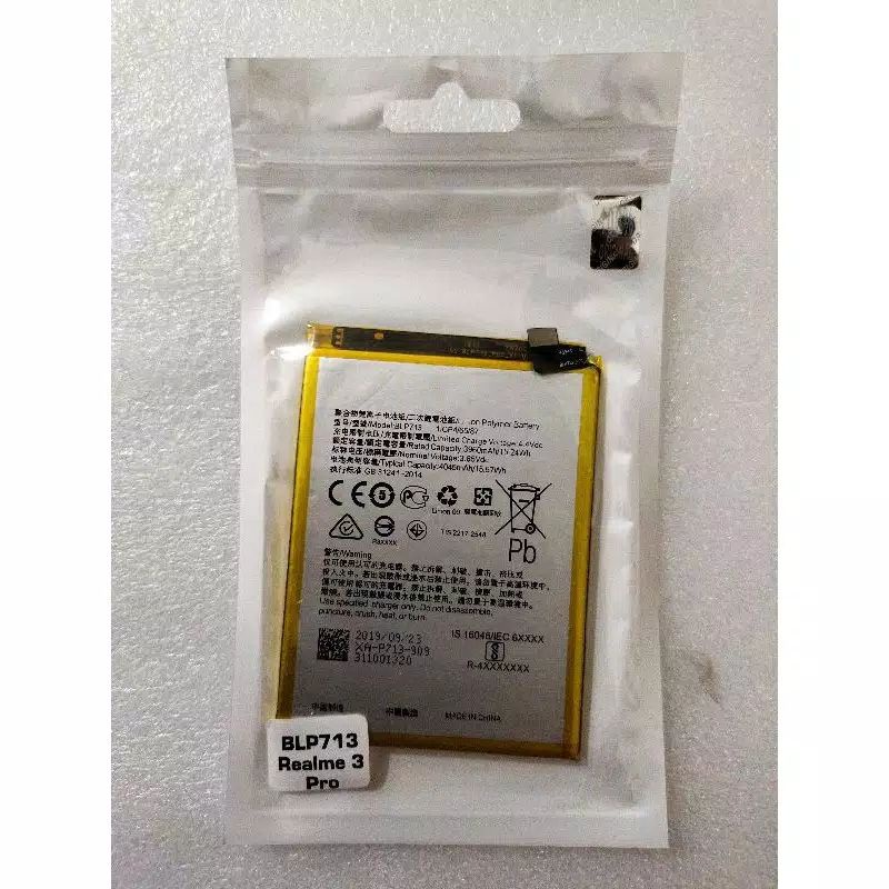 Batre Baterai Battery Realme 3 Pro BLP713 Original