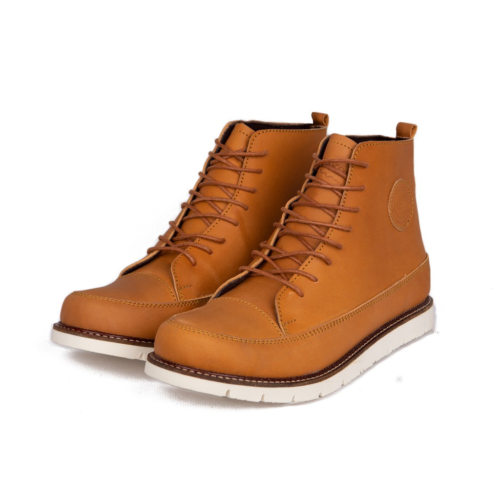 sepatu boots pria kulit asli New Arrival Series Chukka Tan - walkers