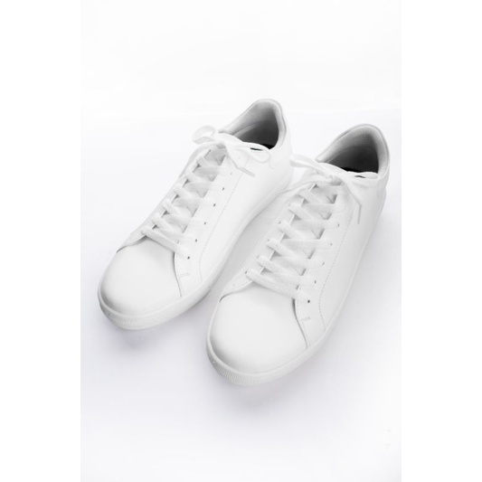 Sepatu Pria sneaker putih polos full white sepatu kasual pria wanita