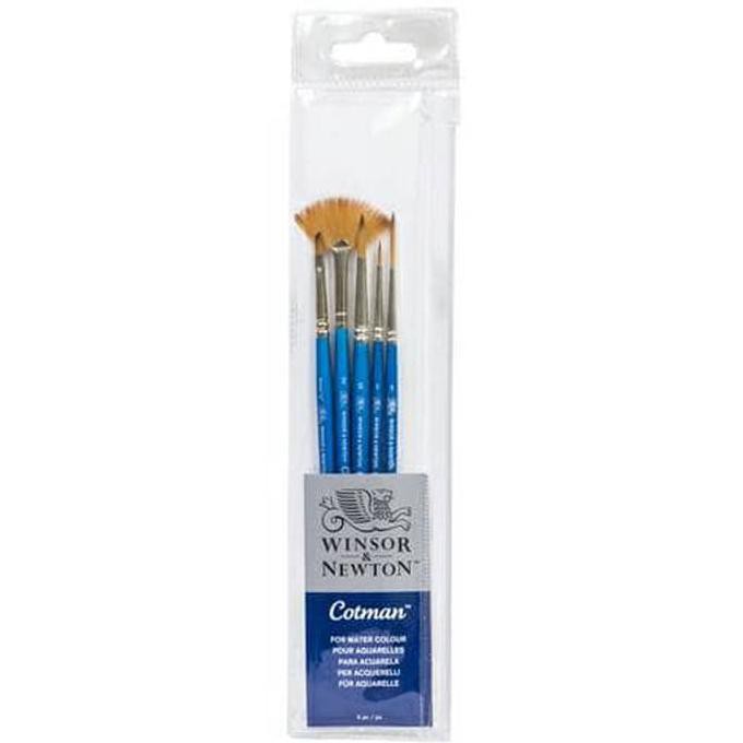 

New! Cotman Short Handle Brush 5 Pack Winsor & Newton Termurah