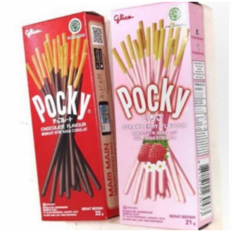 

Pocky Mini HALF size 21 gram biskuit stik