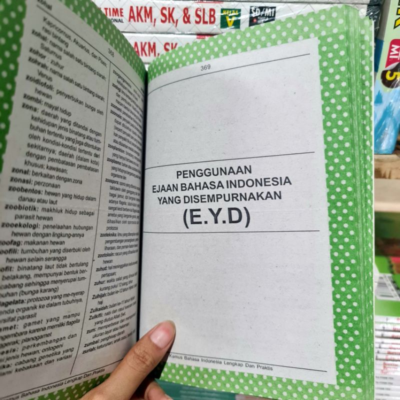 ASLI KAMUS TERLARIS BAHASA INDONESIA DILENGKAPI EYD UNTUK SD, SLTP, SMU &amp; UMUM