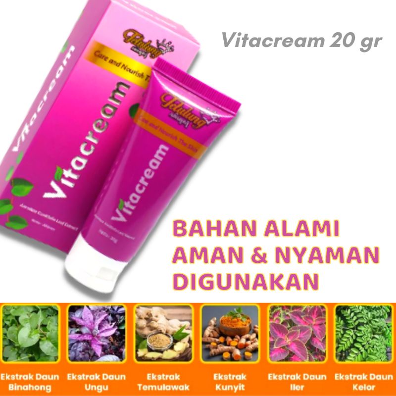 Vita Cream Selangangan Original, Salep VitaCrem Obat Gatel Selangkangan Paling Ampuh, Krim Vitacream Untuk Gatal Selangkangan Eksim Jamur Kurap Menahun Paling Ampuh Sudah BPOM Aman-3
