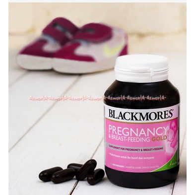 Blackmores Pregnancy Gold 60tablet Vitamin Untuk Ibu Hamil &amp; Menyusui 60pcs Back Mores