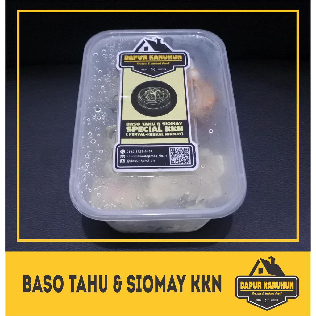 

Baso Tahu Siomay Makanan Instant & Frozen Food Dapur Karuhun