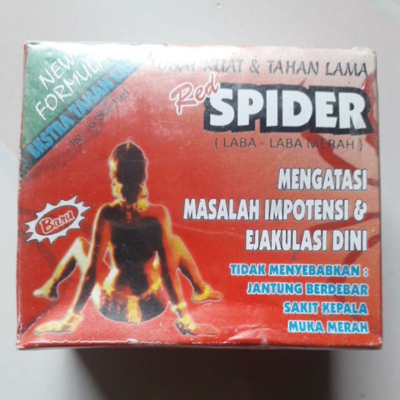 obat kuat SPIDER RED laba-laba