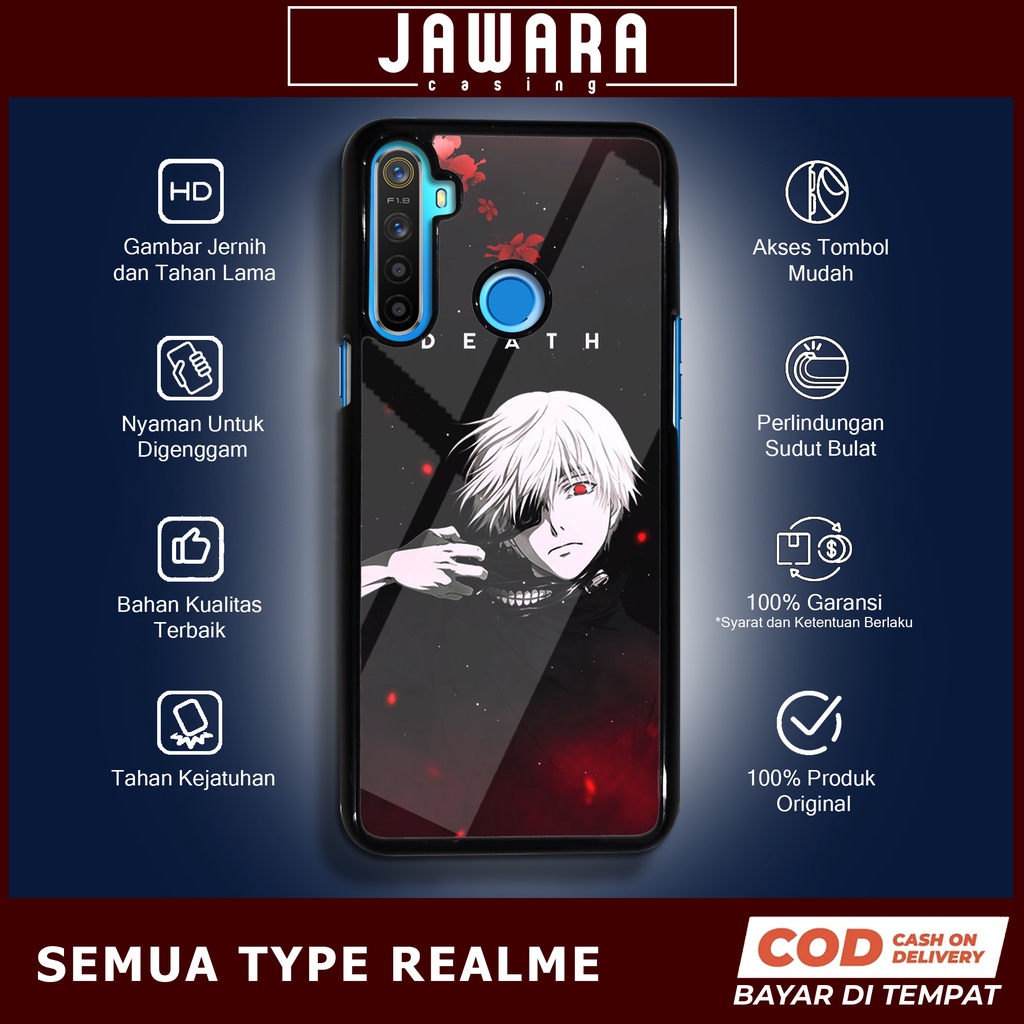 Case Realme 5 5i 5s Casing Hp Realme 5 5i 5s Premium Glossy Jawara Casing [TKYG] Kesing Hp Aesthetic