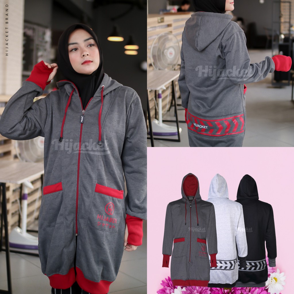 Jacket Hijacket Yukata I Jaket Hijaber I Hijaket Original I Jaket Muslimah-1