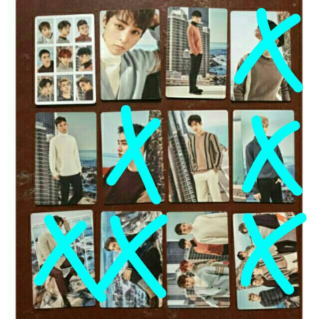 SG EXO 2017 Photocard