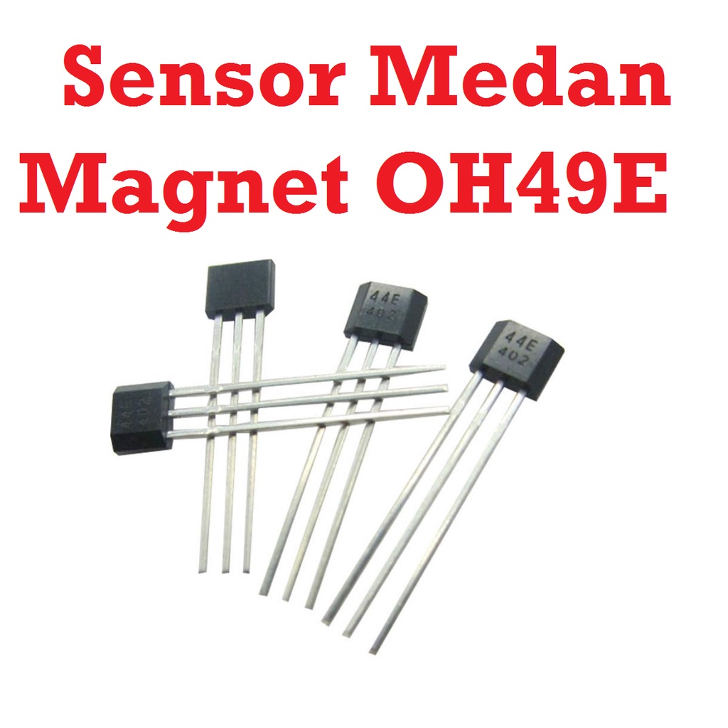 [HAEBOT] Sensor Medan Magnet Hall Effect OH49E SS49E Transducer Linear Position 5V Rotary Encoder Motor Mesin Speed Current