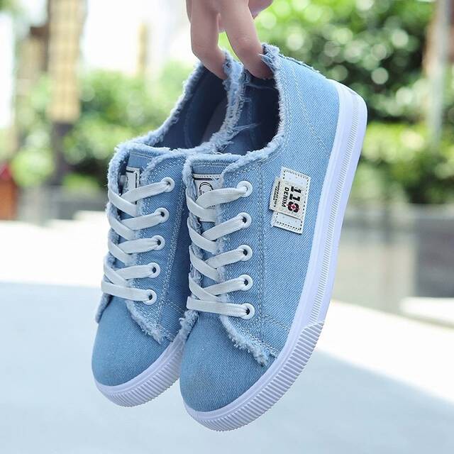 sepatu kets jeans rumbai termurah RD 82