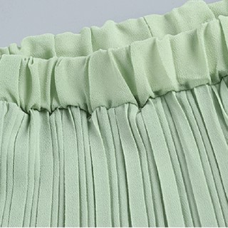 IELGY Celana Panjang Model High Waist Lebar Bahan Sifon IELGY Celana Panjang Model High Waist Lebar Bahan Sifon