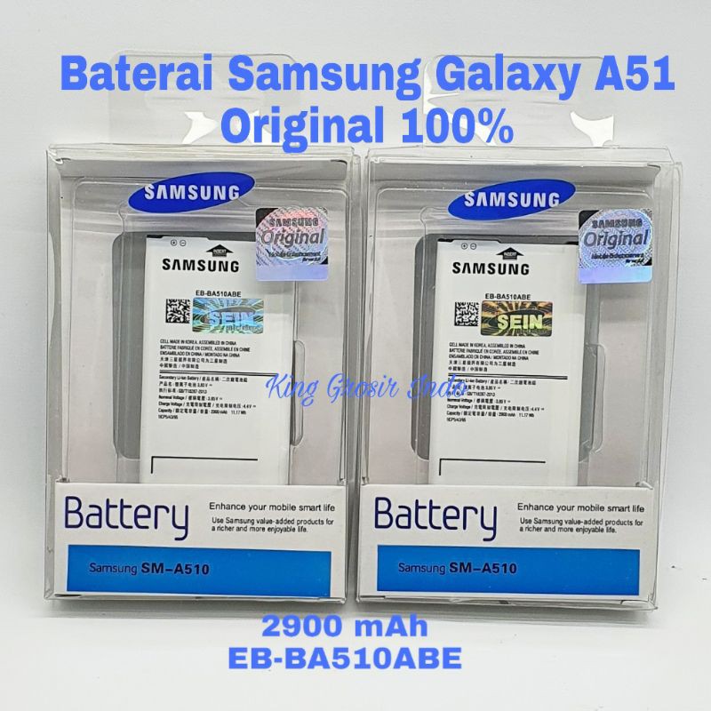 Baterai Samsung Galaxy A51 Original 100% Battery Batre