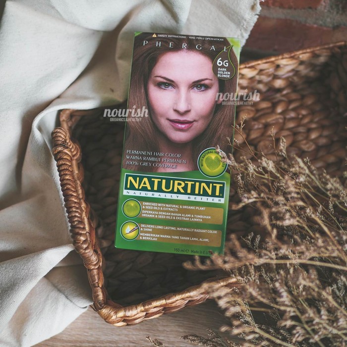 Naturtint, Permanent Hair Colorant, 6G Dark Golden Blonde