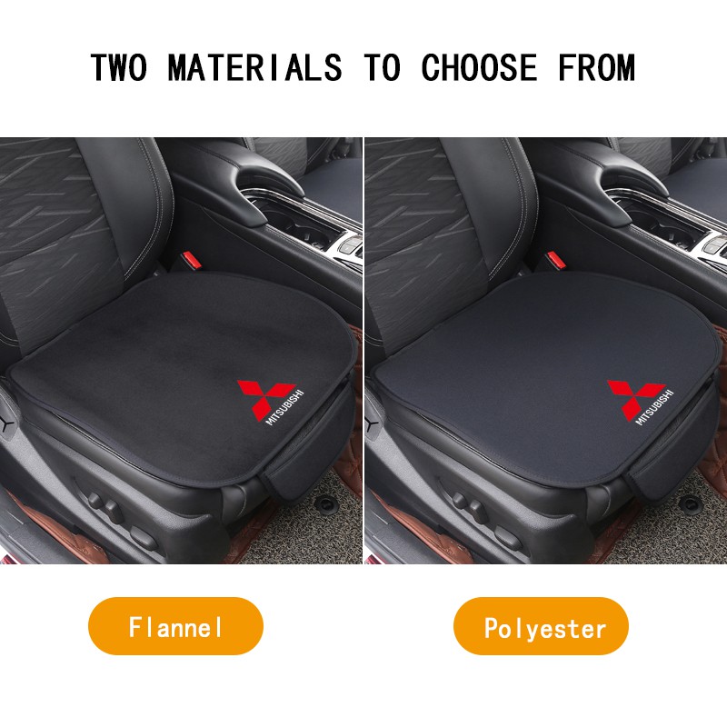 Car Seat Cushion Universal Fit Auto Seat Cover Mat Interior Accessories Car Seat Protector For Mitsubishi Xpander Triton Lancer Evo Asx Mirage Outlander Grandis Pajero Attrage Airtrek L200