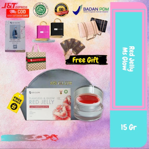 Ms Glow Red Jelly/Ms Glow Red Jelly Extra Glowing/Red Jelly Ms Glow
