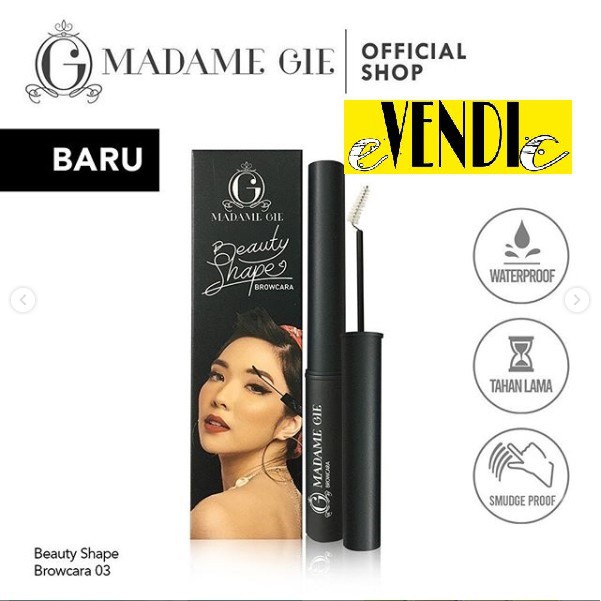 Madame Gie Beauty Shape Browcara - MakeUp Mascara Alis