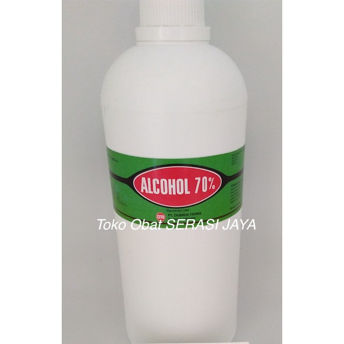 Cito Alcohol 70 % 1000 ml Antiseptik Pencuci Luka dan Alat Medis