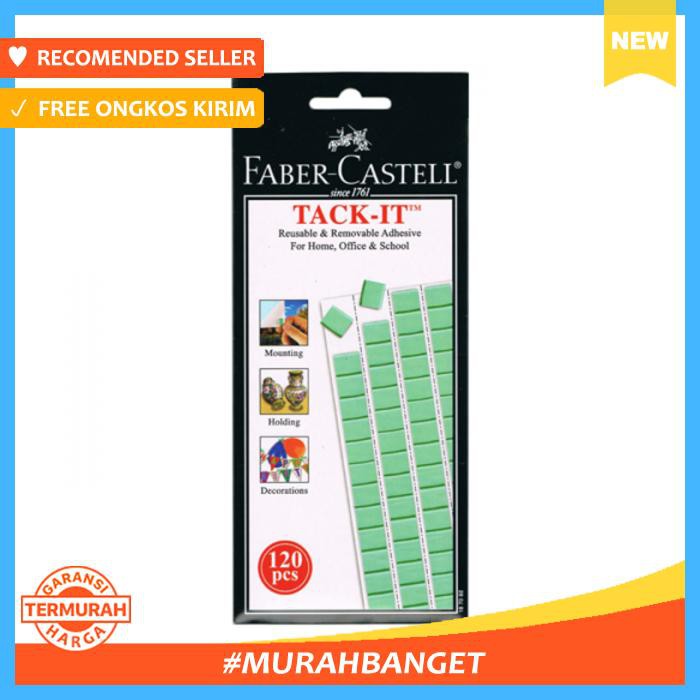 

Faber Castell Tack It 120Pcs - Office & Stationery - Pengikat & Perekat
