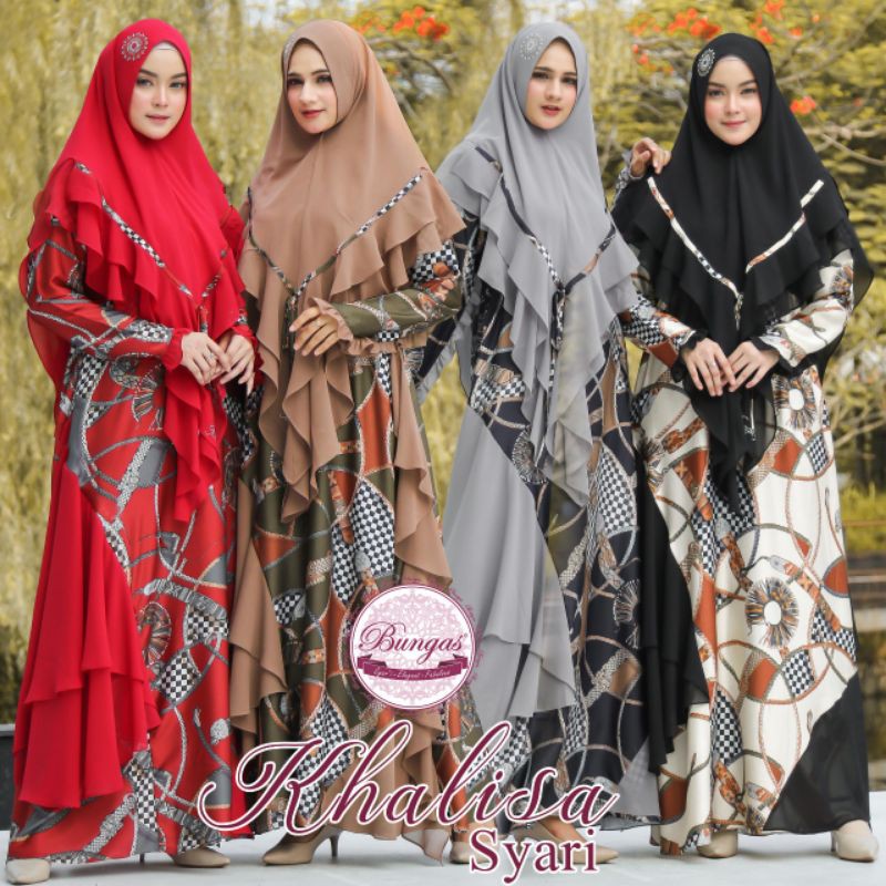 GAMIS  KHALISA SERIES BY BUNGAS