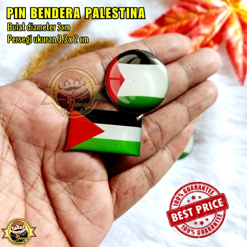 PIN BENDERA PALESTINA