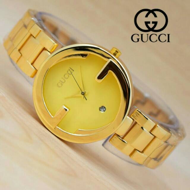 Jam Tangan Wanita Gucci Logo Rantai