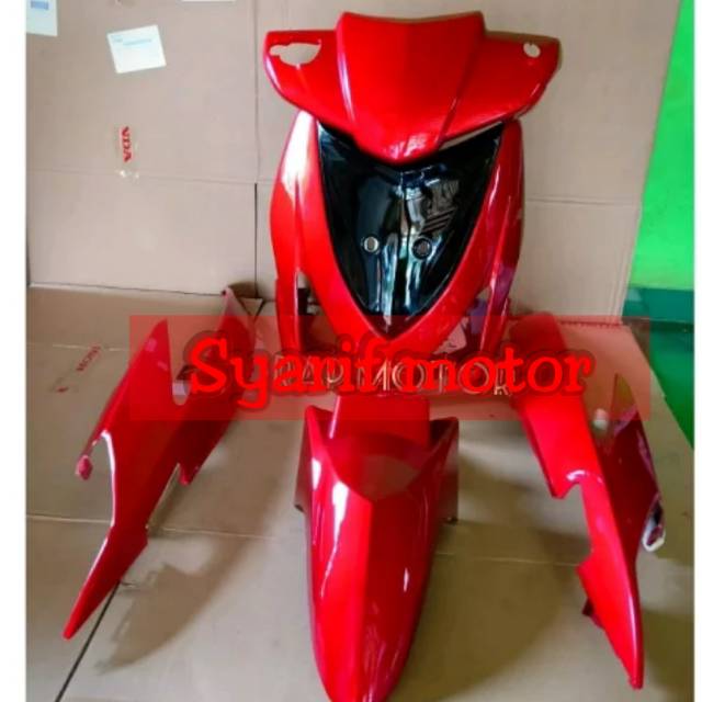 Cover Body Vario 110 Karbu Lama Warna Merah Full Halus Shopee Indonesia