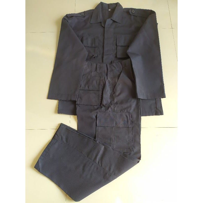 SERAGAM PDL SATPAM SECURITY BIRU DONGKER