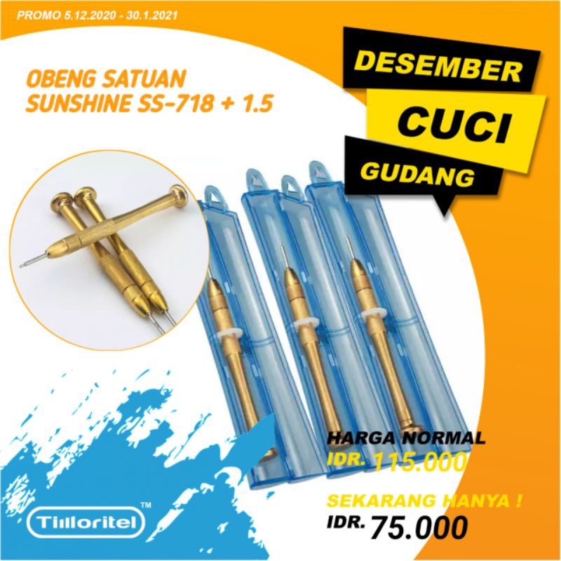 OBENG SATUAN SUNSHINE SS-718 (+)