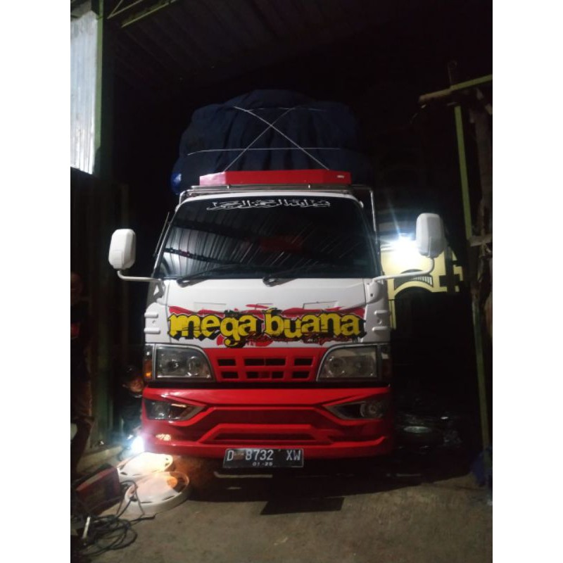 bemper depan truck elf macan