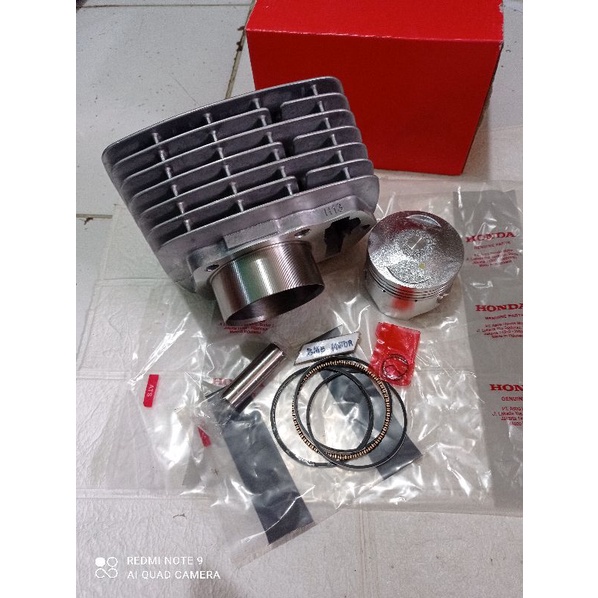 Blok Seher Assy piston set Honda Tiger 200cc Kualitas Ori