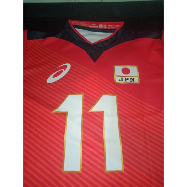 Jersey nishida yuji 11 ukuran L