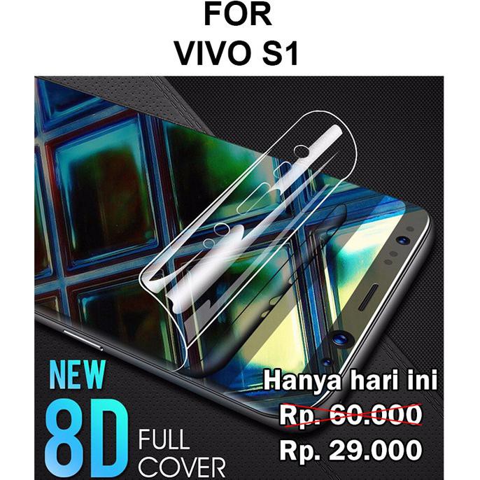 HYDROGEL SCREEN GUARD VIVO S1 ANTI GORES HP FULL COVER LAYAR JELLY GEL