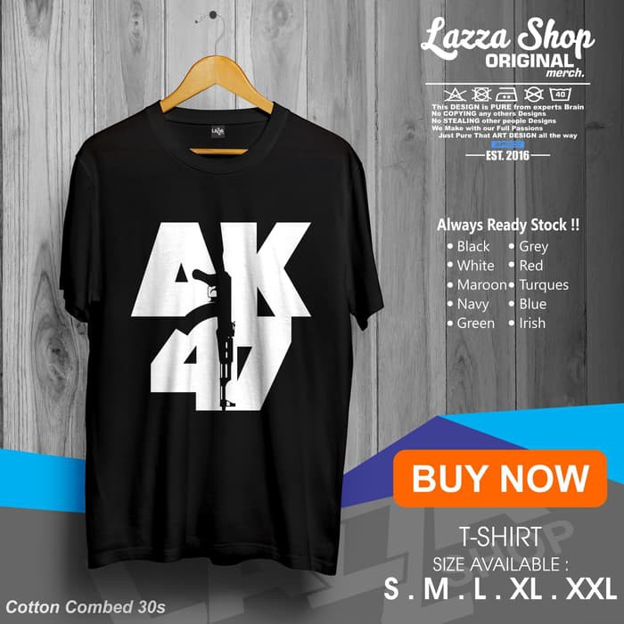 Kaos / Baju /T-shirt AK 47 Operator Distro keren Murah