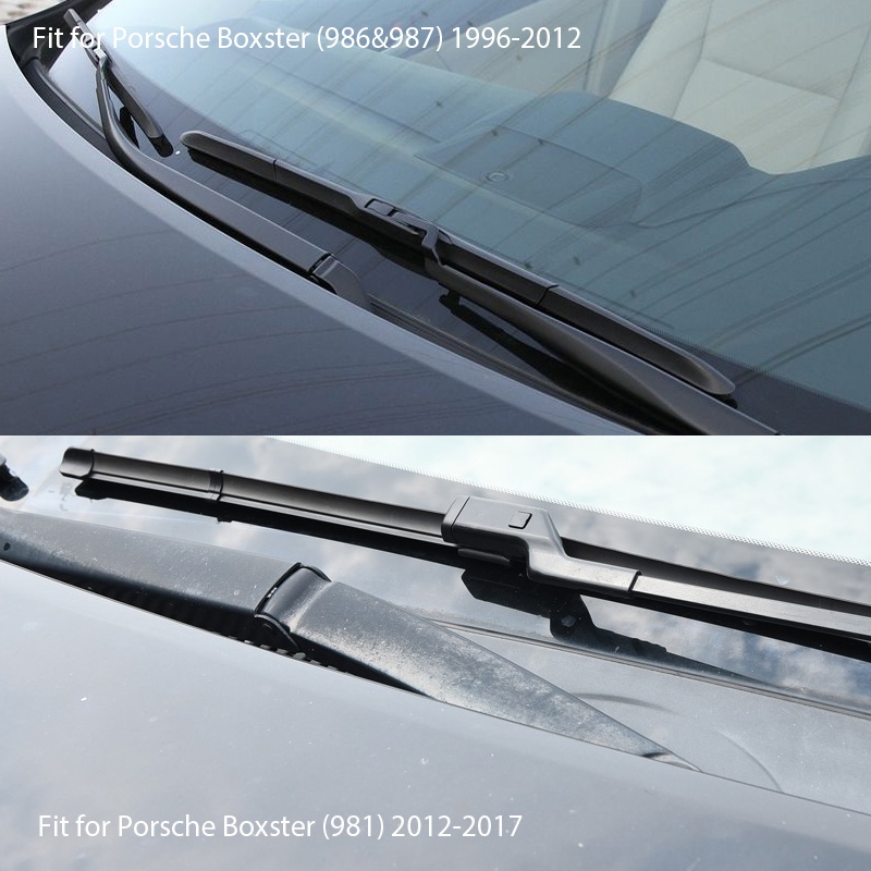 1 Set Karet Wiper Kaca Depan Mobil Untuk Porsche Boxster 986 987 981 2017 2016-1996